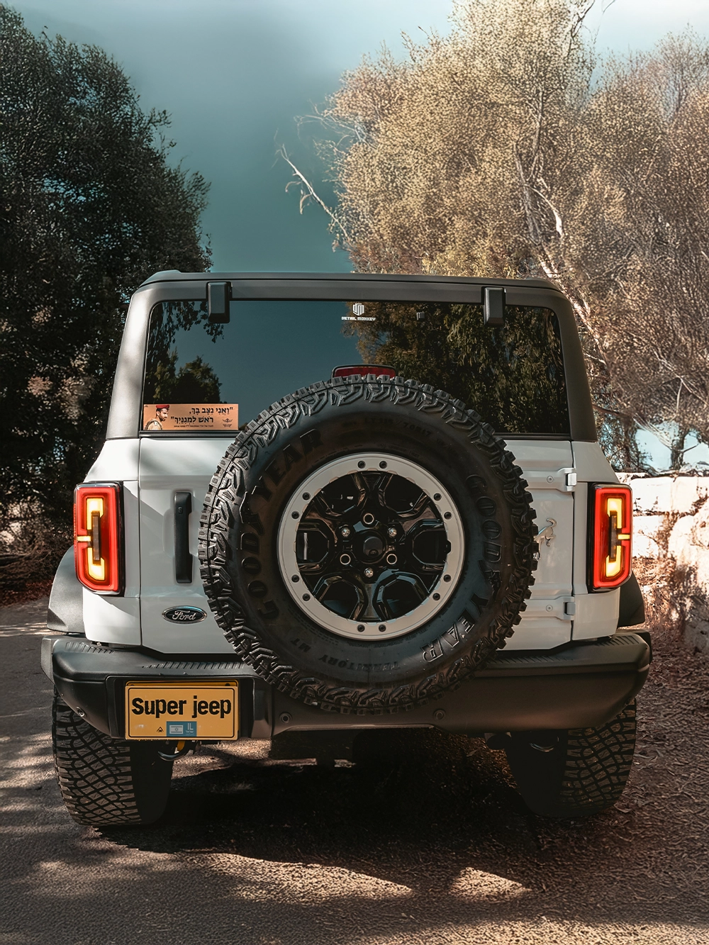 Ford Bronco Badlands Sasquatch Package - מבט אחורי