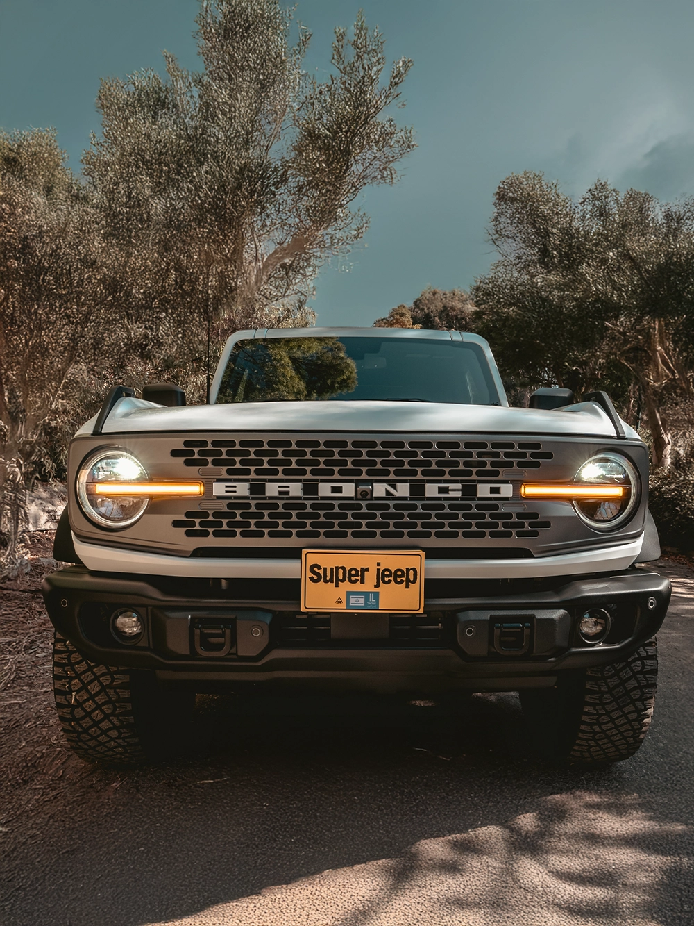 Ford Bronco Badlands Sasquatch Package - מבט קדמי