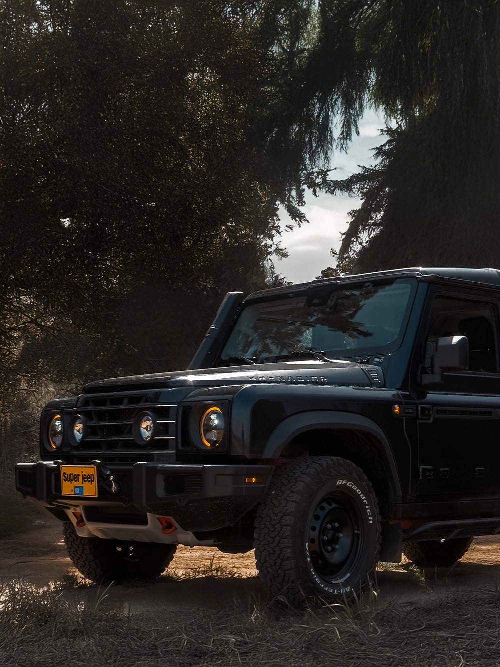 Ineos Grenadier Trailmaster - תקריב גריל קדמי