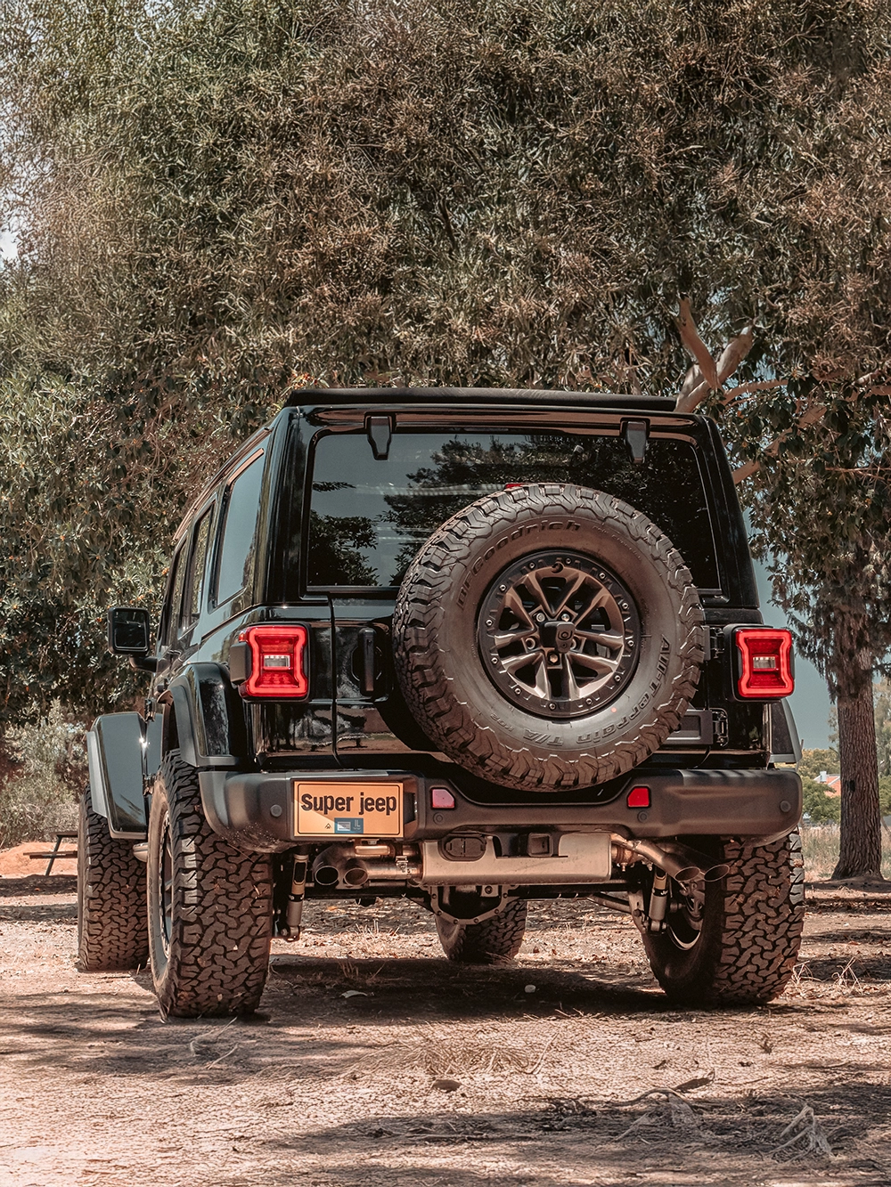 Jeep Wrangler Rubicon 392 Final Edition 2025 - מבט אחורי