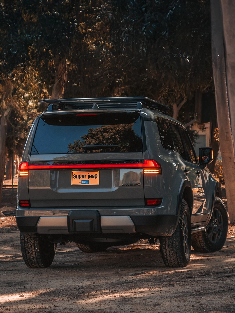 Lexus GX 550 Overtrail - מבט אחורי