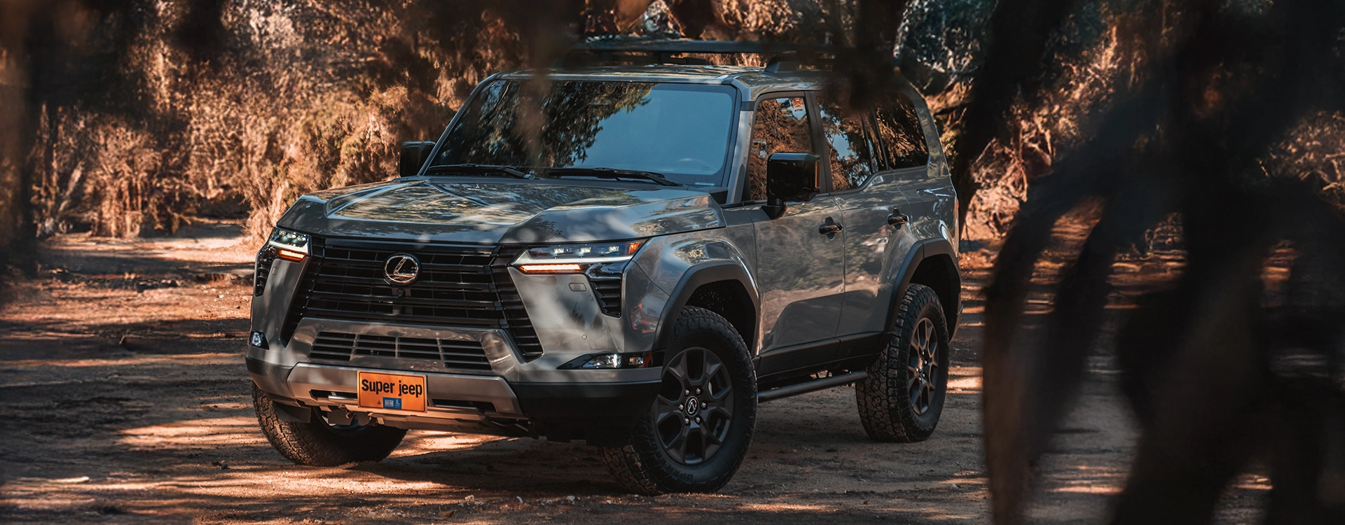 Lexus GX 550 Overtrail - מבט צד אלכסוני
